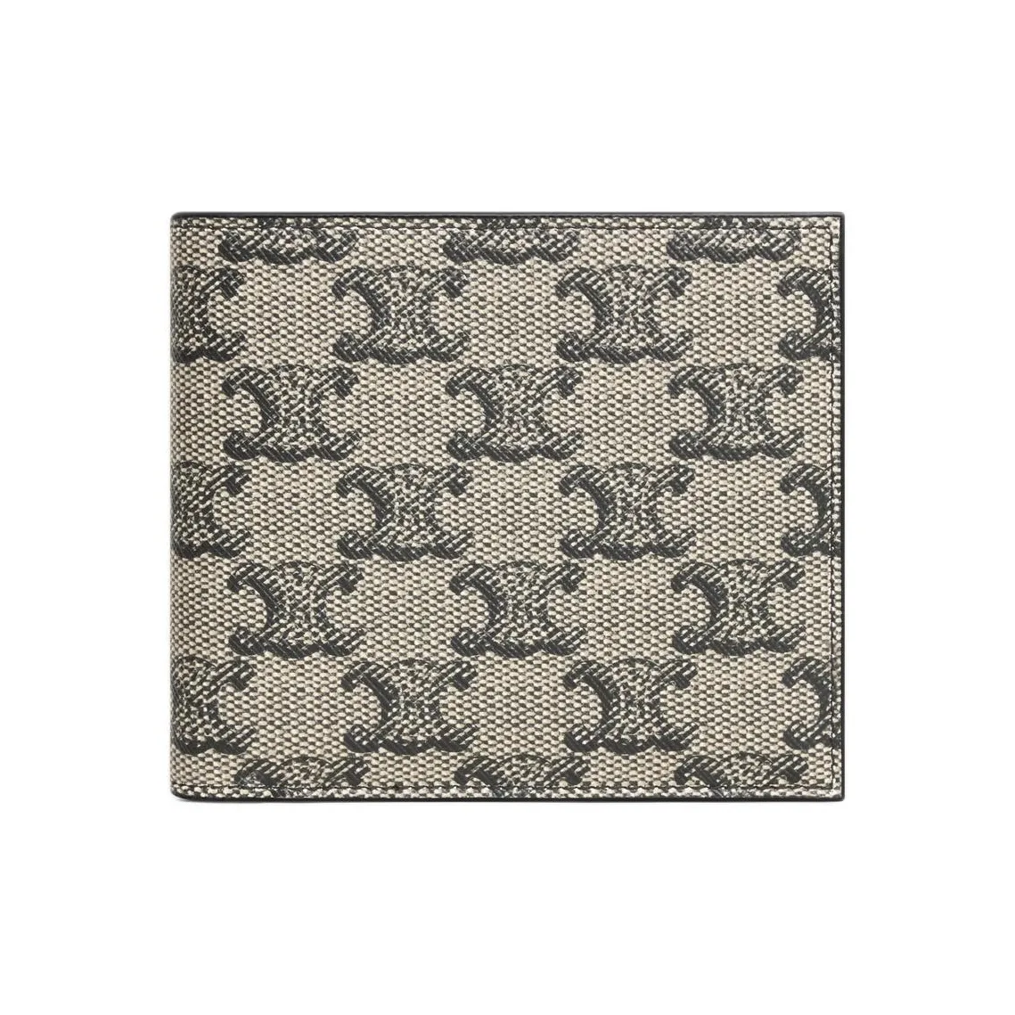 CELINE All Over Logo Patterned Bi Fold Wallet