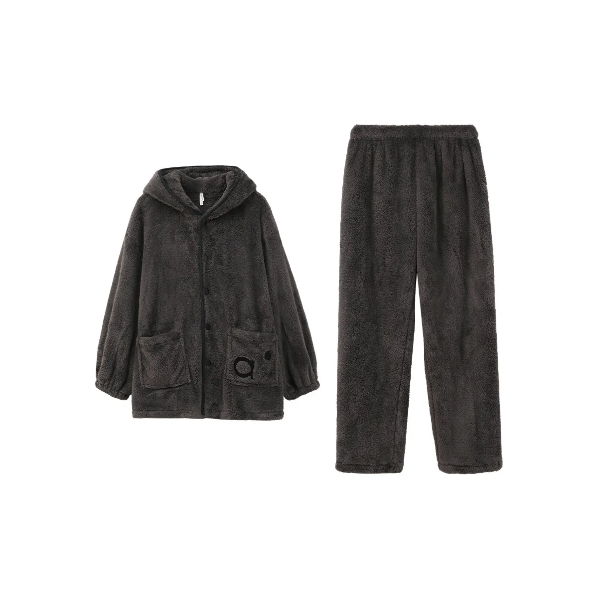 Aannsfam Пижамный комплект Мужской Кит Серый