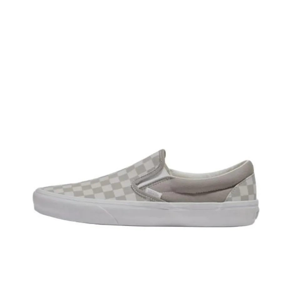 Vans CLASSIC SLIP ON Low Top Canvas Shoes Unisex Gray