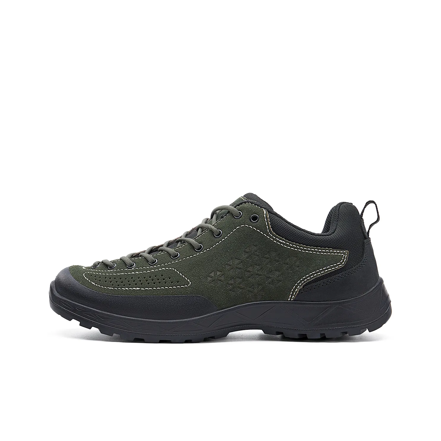 SLEADER Travel Series Cushioning, Slip Resistant, Lightweight Low Top Outdoor Shoes Women's Pine Green