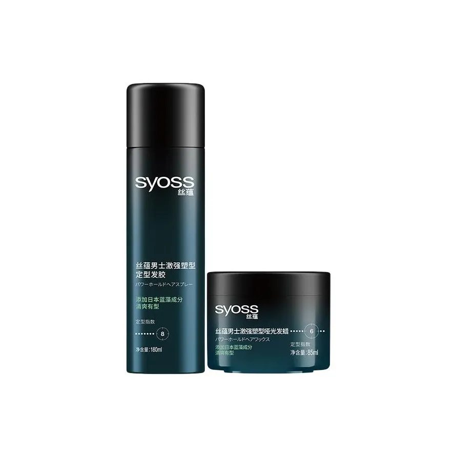 SYOSS Dynamic Sculpting Матовый Укладка для волос Парафин Формирование и Сглаживание 180 мл + 85 мл