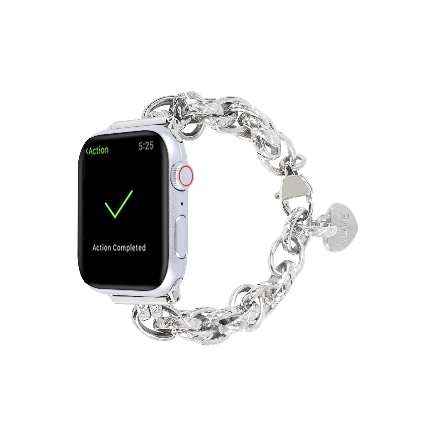 MSSM Ремешок Apple Совместимость Металл Apple Watch IWatch S10 S9 8 7 6 Generation 5 SE Ultra 150 мм 45 Часы Циферблат