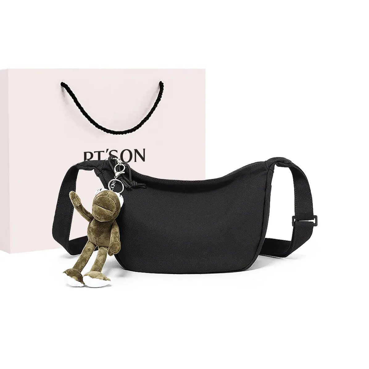 PT'SON Canvas Bag Shoulder Bag Regular Unisex