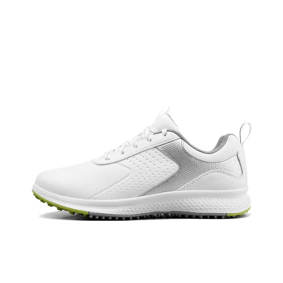 Birdie Cushioning Support Impact Resistant Low Top Golf Shoes Wei Men's White Green