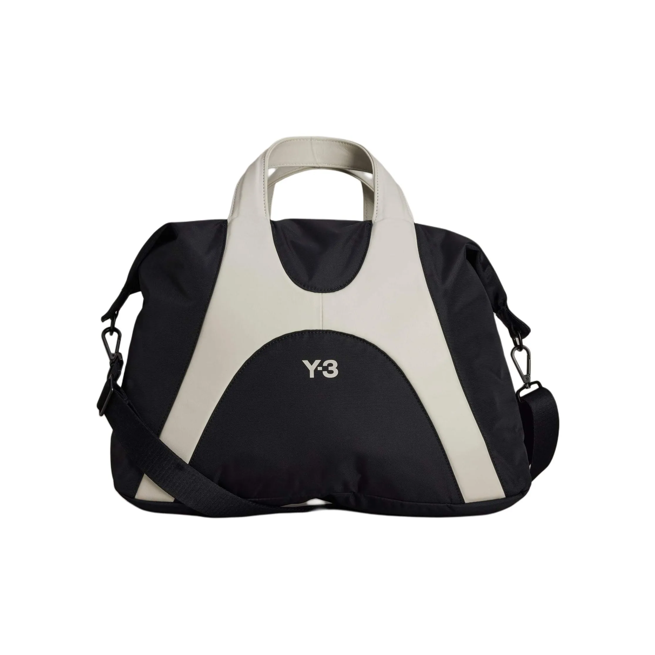 Y 3 Переработанный нейлон Сумка через плечо Сумка Обычная Унисекс Черный Тальк Розовый