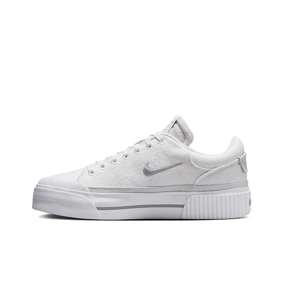 Nike Court Legacy Lift Summit White White Phantom Light Smoke Grey Women's