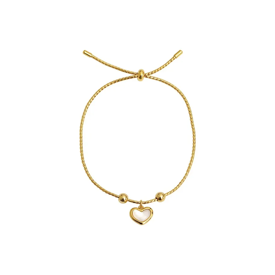 NATURALLYJOJO Титановые стальные браслеты женские золотые