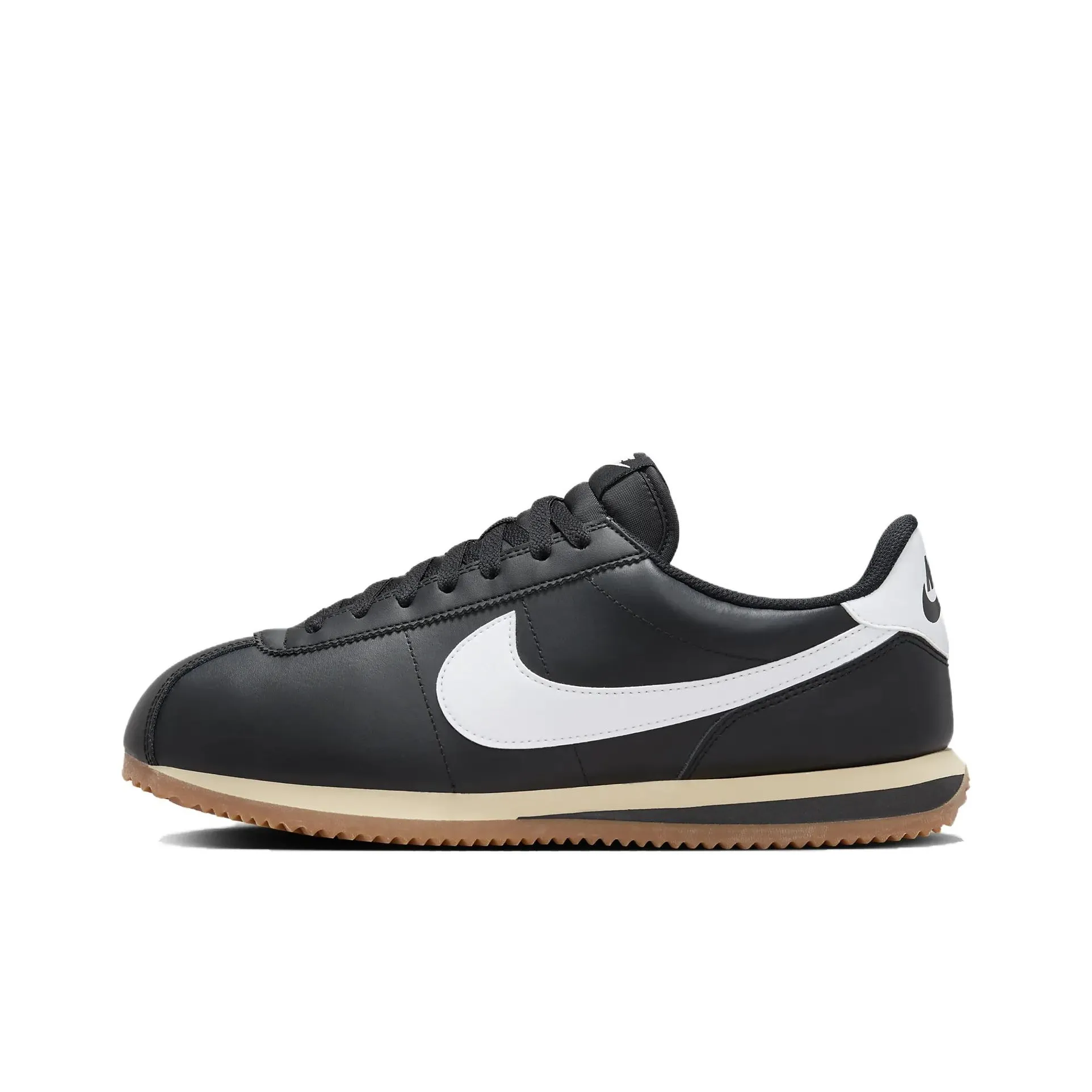 Nike Cortez Black Gum Medium Brown Sesame White
