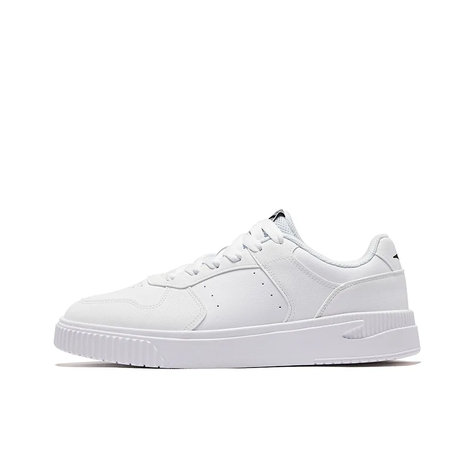 Erke Sky Comfort Anti Slip Wear Resistant Low Top Skateboard Shoes Men's Erke White