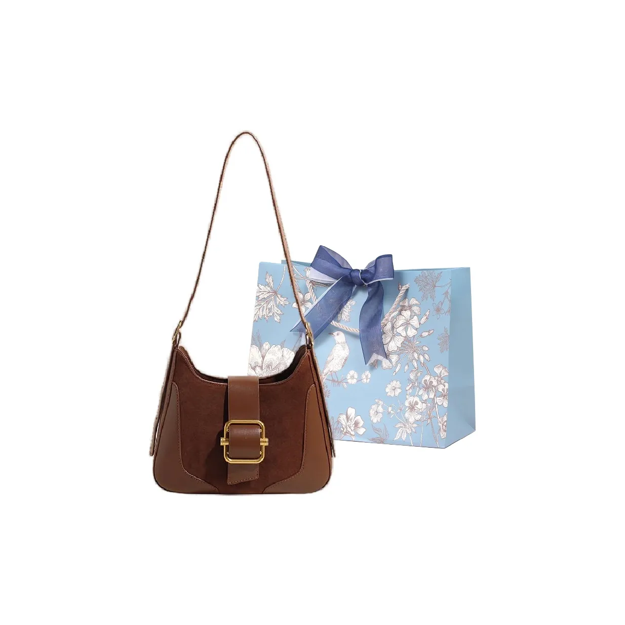 REDOO Замша Сумка через плечо Женская Многоцветная