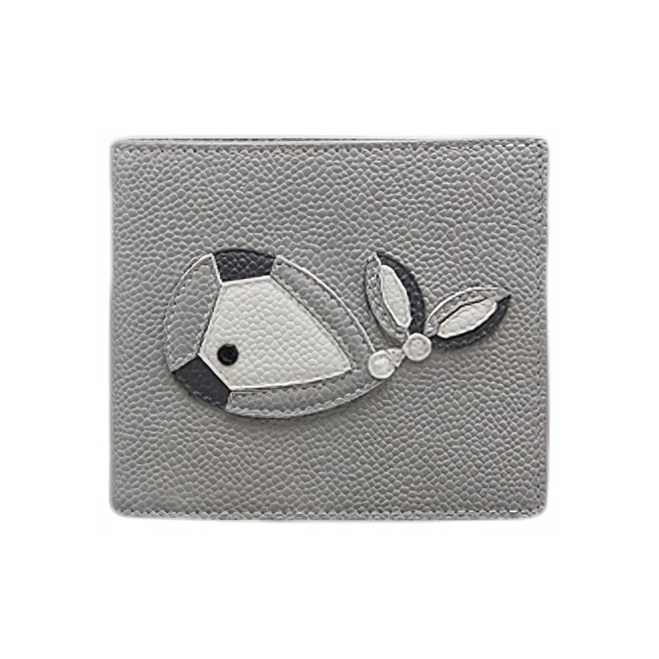 THOM BROWNE· Cow Leather Wallet Regular Men
s Light Gray