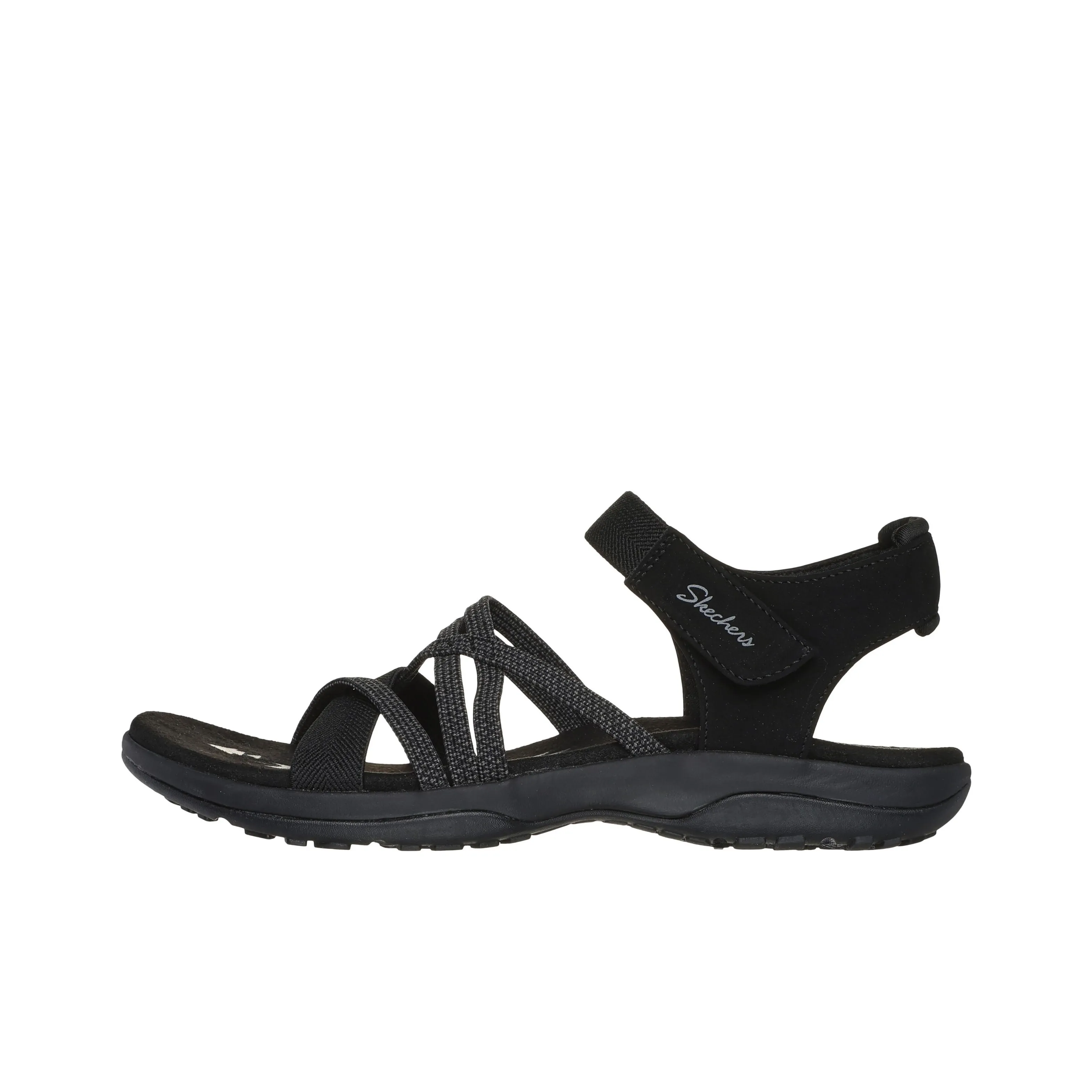 Skechers Reggae Slim Beach Sandals Women's Black
