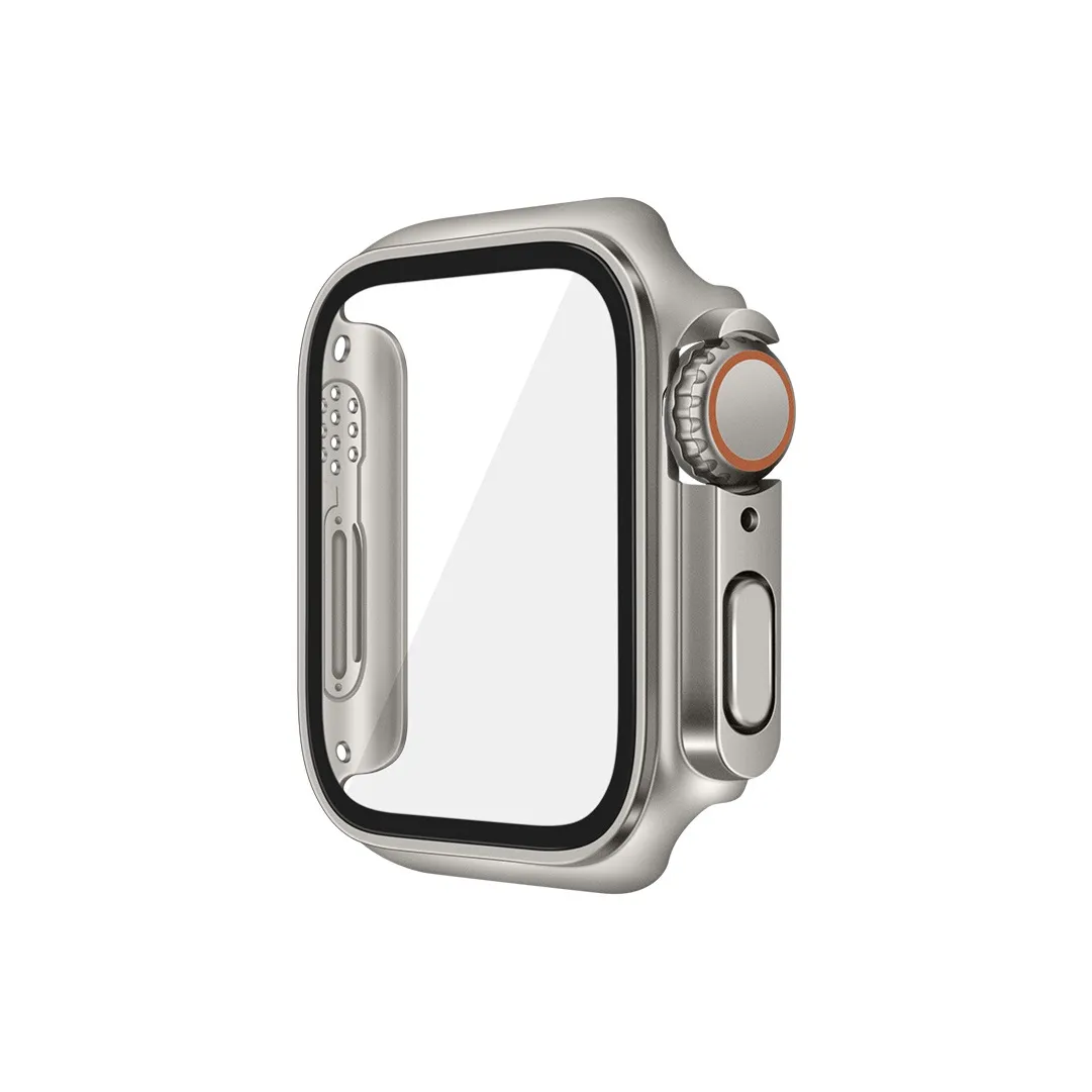Vobafe Защитный чехол Apple Tempered стекло Материал корпуса Apple Iwatch S9 8 7 6 5 4 SE