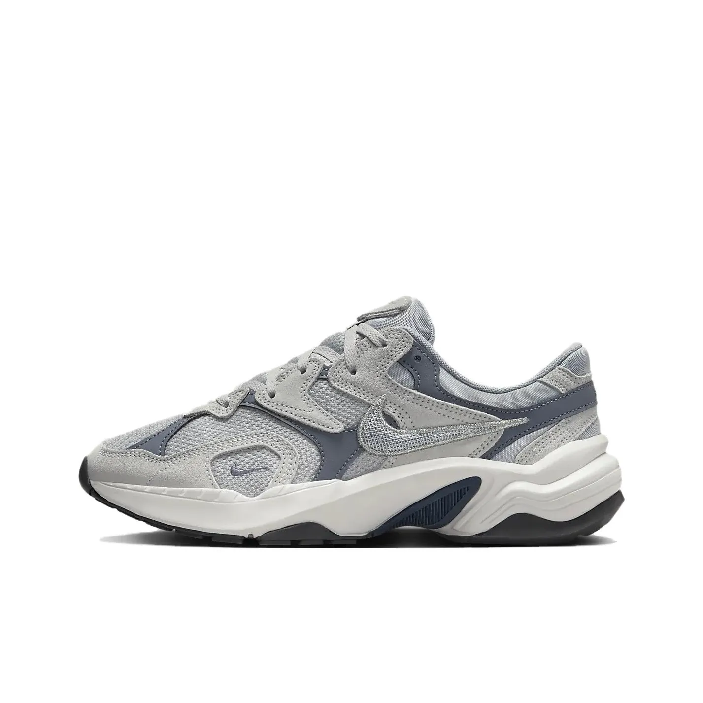 Nike AL8 Wolf Grey Light Carbon Platinum Tint Metallic Silver Women's
