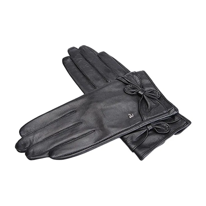 PIERRE CARDIN Sheepskin Перчатки Женские Черные