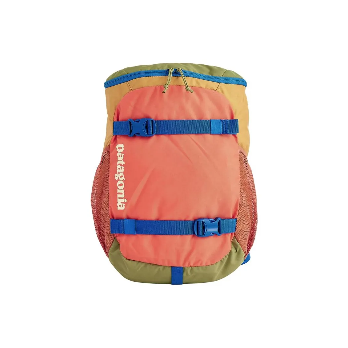 Patagonia Recycled Polyester Backpack Regular Unisex Silver Trout Coral