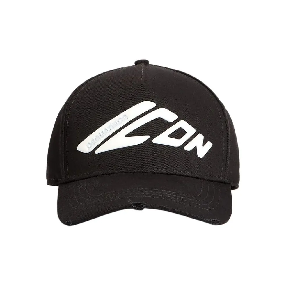 DSQUARED 2 Хлопок Бейсболки Унисекс Черный