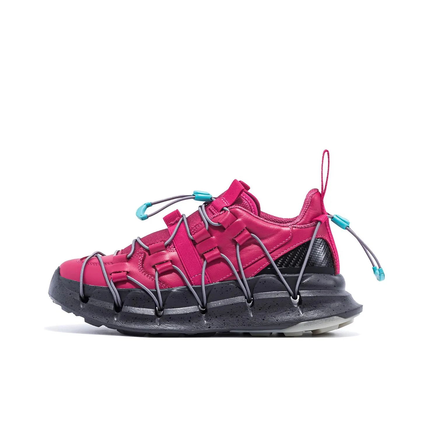 CARBONSTAR SHELL Armor Series Cushioning Wear Resistant Low Top Sprint Running Shoes Unisex Peach Pink