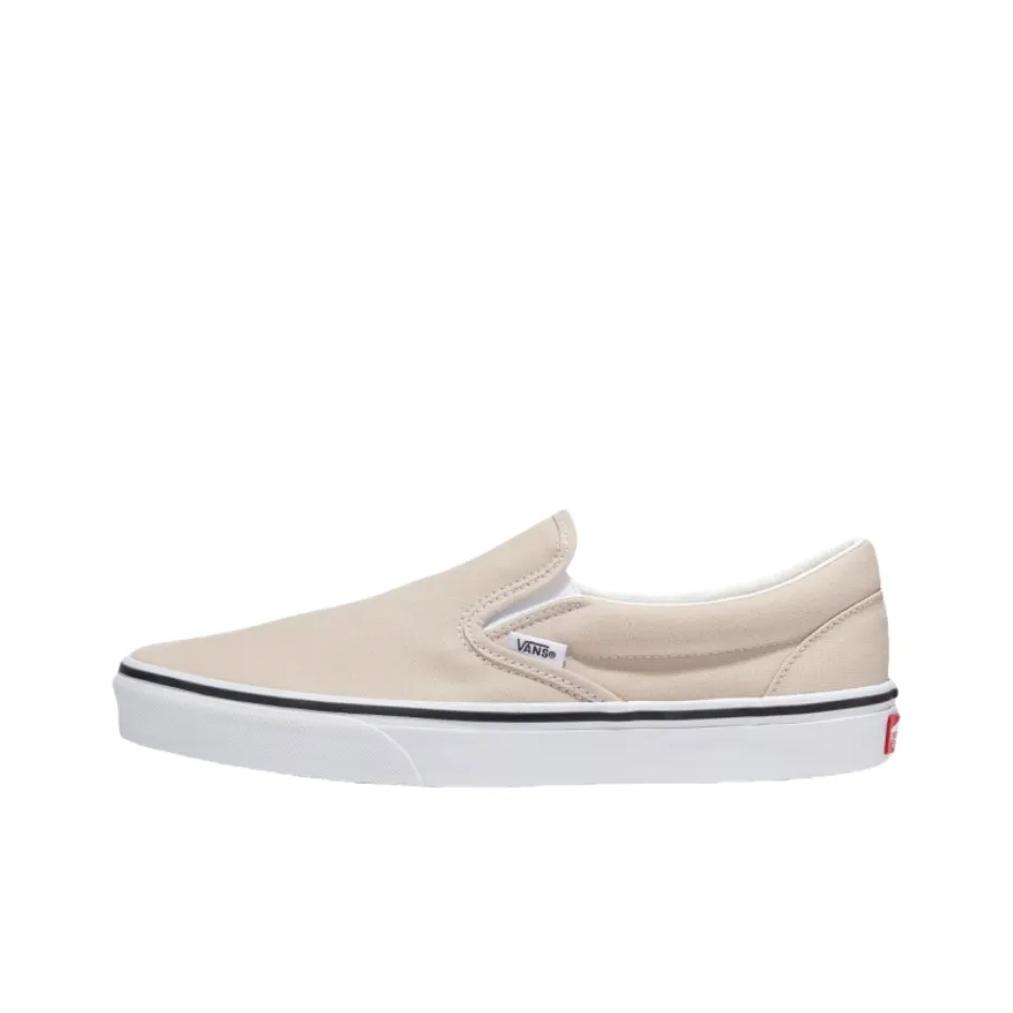 Vans Wear resistant And Lightweight Low Top Skateboard Shoes Unisex Beige