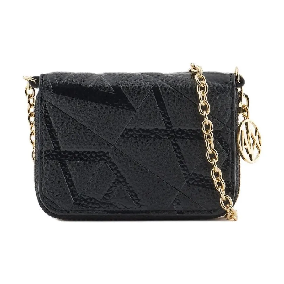 ARMANI EXCHANGEAE Polyester Wallet Women's Black