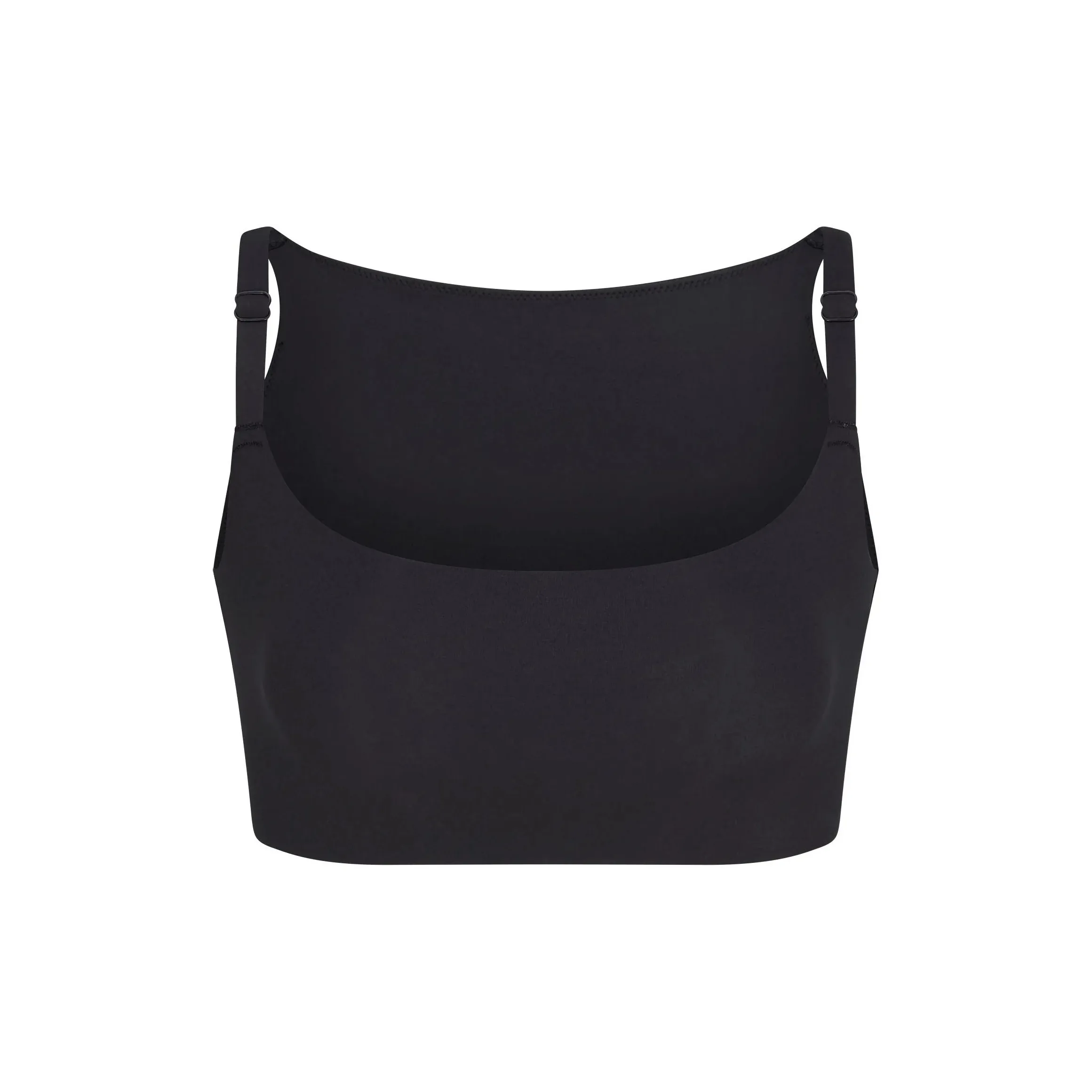 SKIMS FW24 FITS EVERYBODY BACK SMOOTHING SCOOP BRALETTE Bra Women's 1 Pack ONYX/Onyx