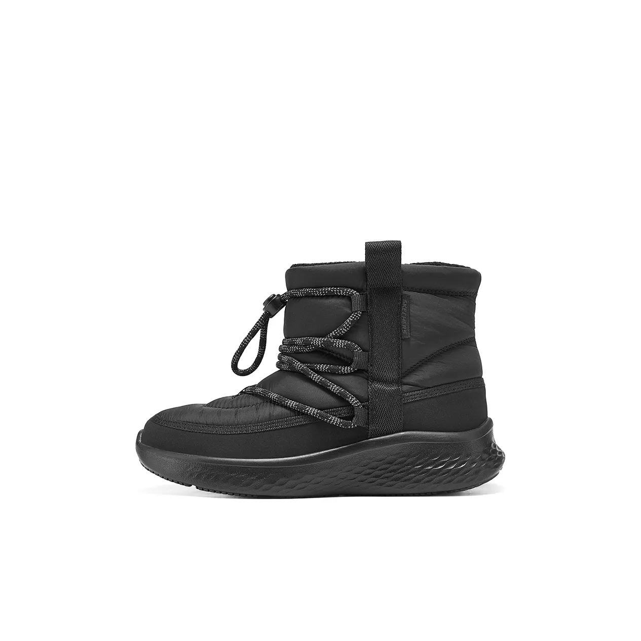 Skechers Kids Противоскользящие Устойчивые к износу Термические детские ботинки Чисто черные для детей