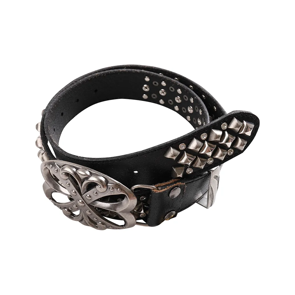 DND4DES Ремни из крупнозернистой текстуры коровьей кожи унисекс 4CM