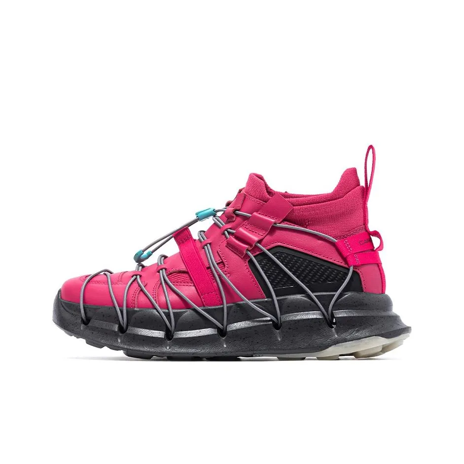 CARBONSTAR SHELL Armor Series Амортизация Легкий Устойчивый к истиранию Низкий Топ Беговые кроссовки Унисекс Персиково-розовый