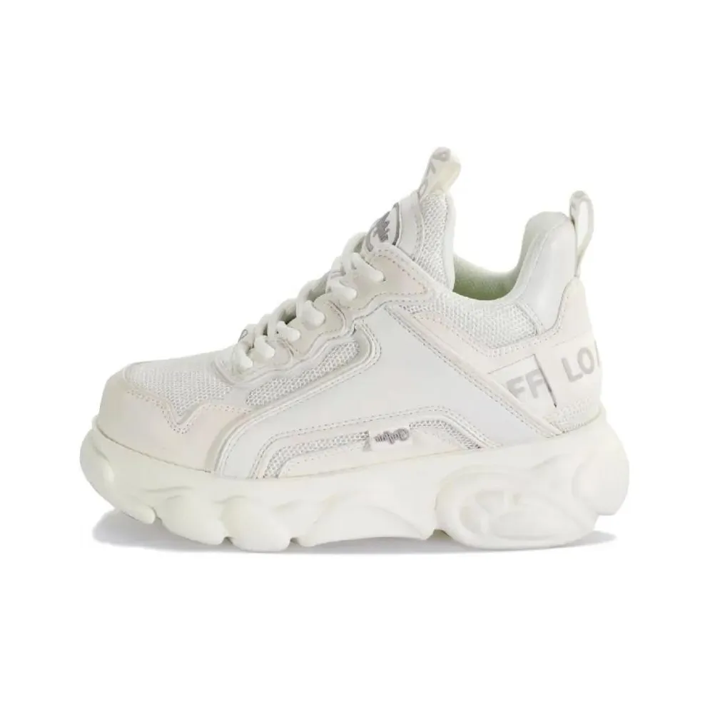 Buffalo Anti Slip Wear Resistant Low Top Casual Shoes Women's White
