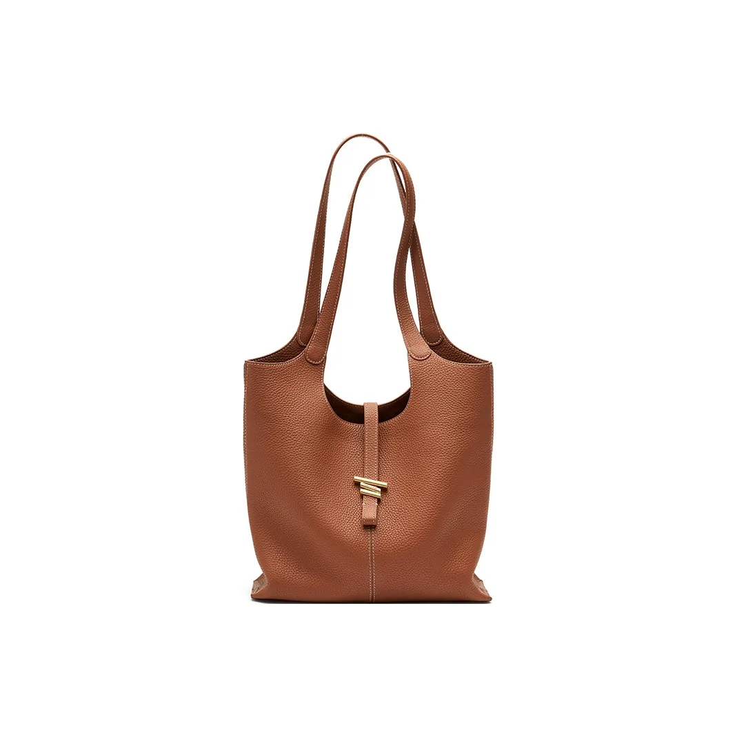 FIEDLE&SISSI Top Grain Cow Leather Shoulder Bag Extra Large Women's Multicolor