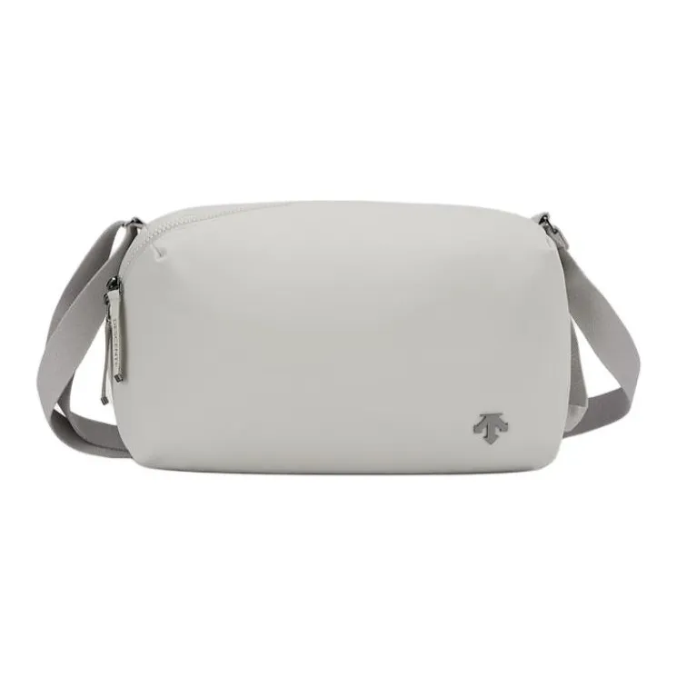 DESCENTE WOMEN'S TRAINING SERIES Fabric Shoulder Bag, Crossbody Bag Regular Women's Gray