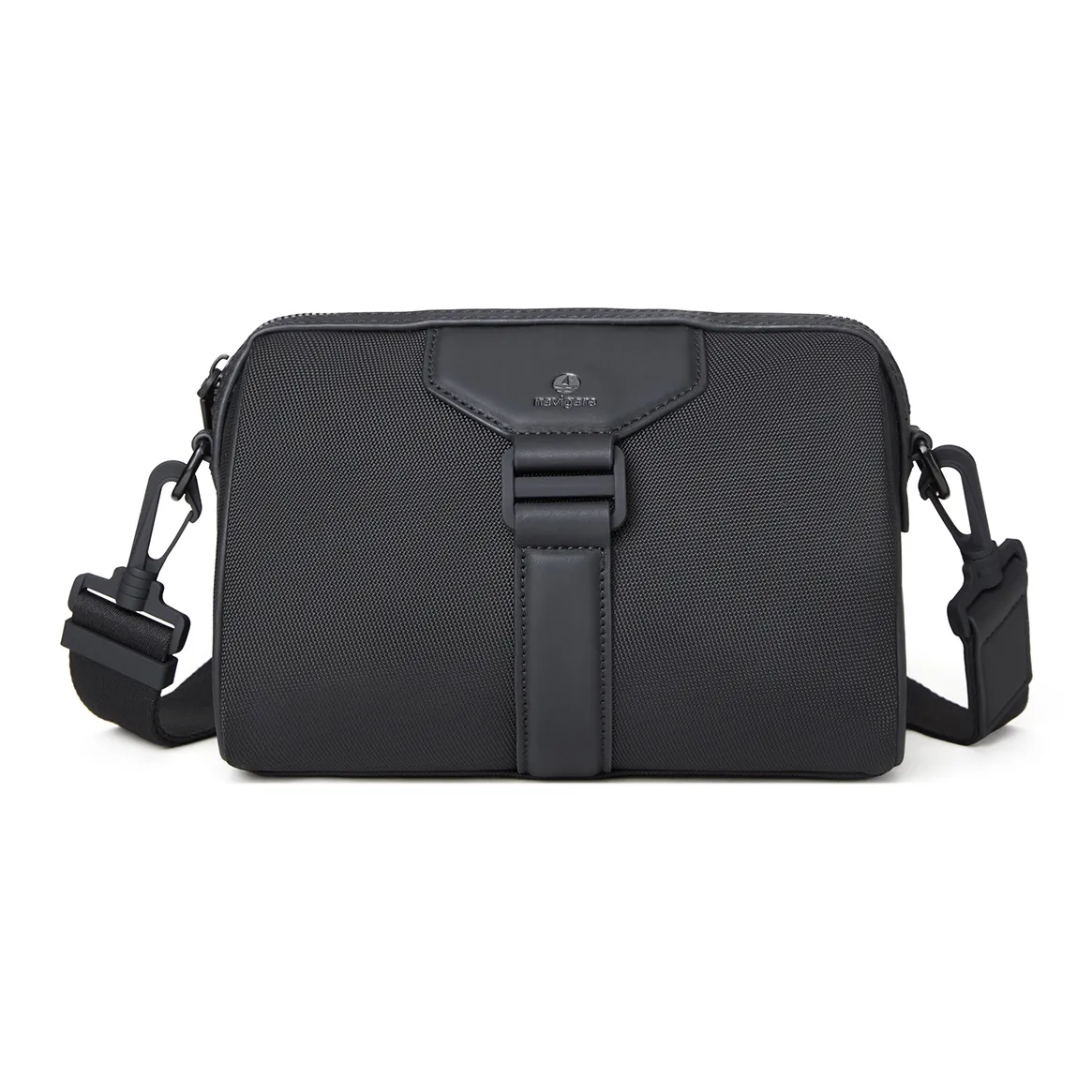 NAVIGARE Сумка через плечо из синтетической кожи стандартная мужская черная
