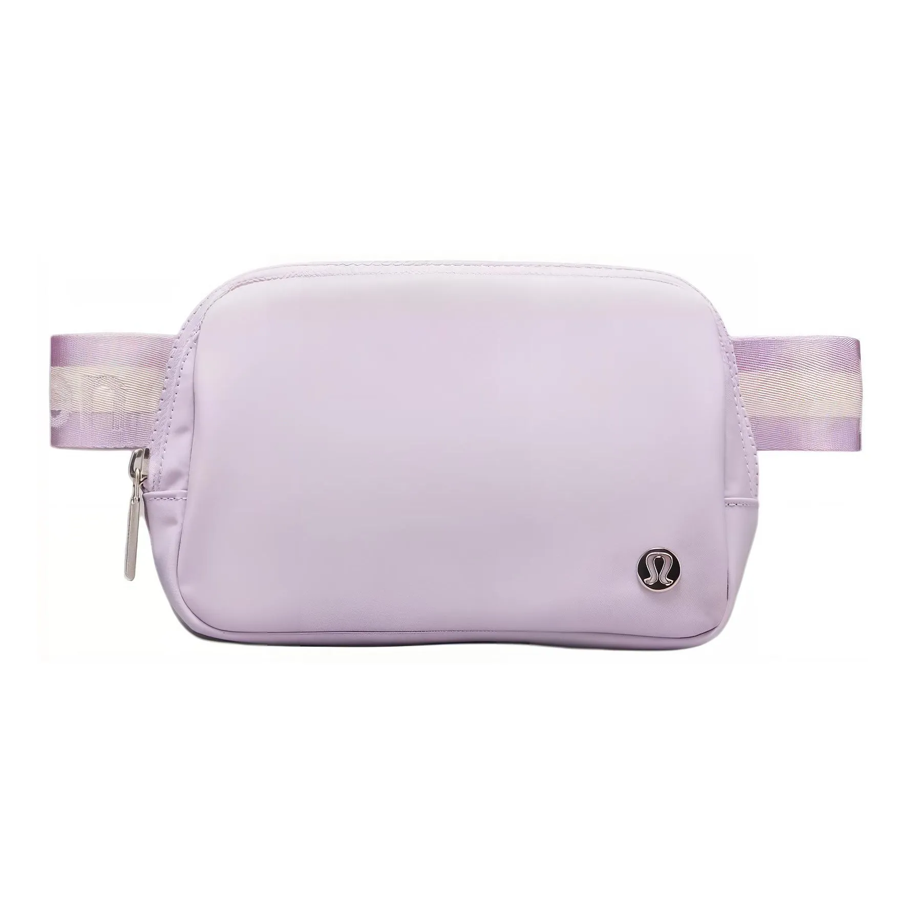 Lululemon Everywhere Nylon Fanny Pack Unisex Lilac & White