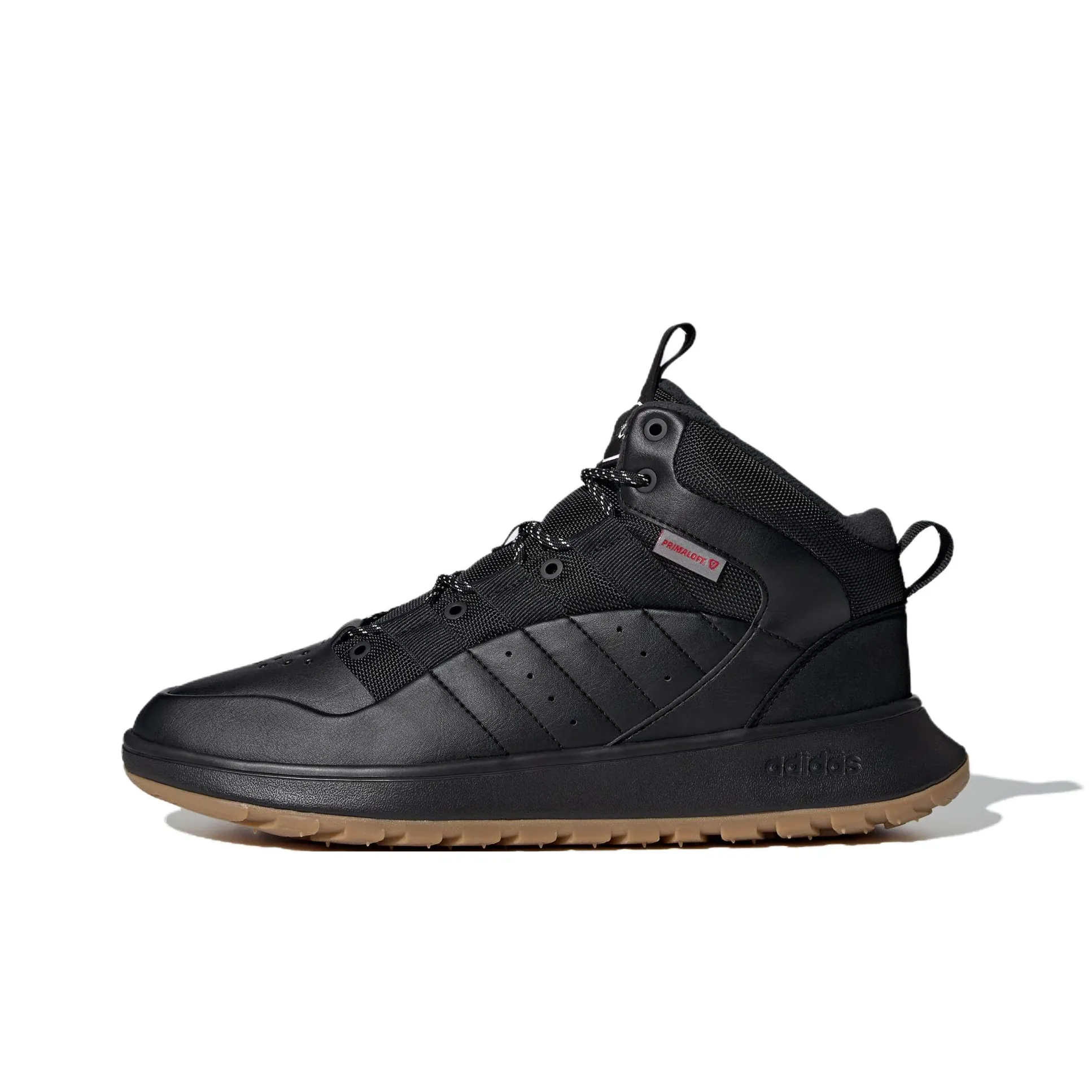 Adidas Fusion Storm Slip-Resistant Thermal MID Top Винтажные баскетбольные кроссовки Унисекс Черный