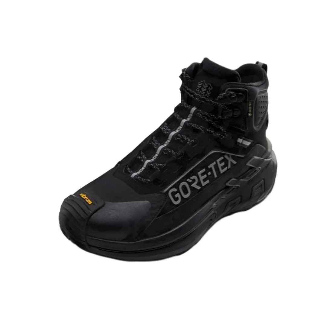 KOLON SPORT Waterproof And Breathable High Top Trekking Shoes Unisex Black