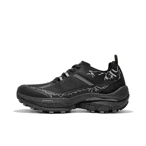 RIPSTAR Беговые кроссовки Low Top Черный Воин Унисекс