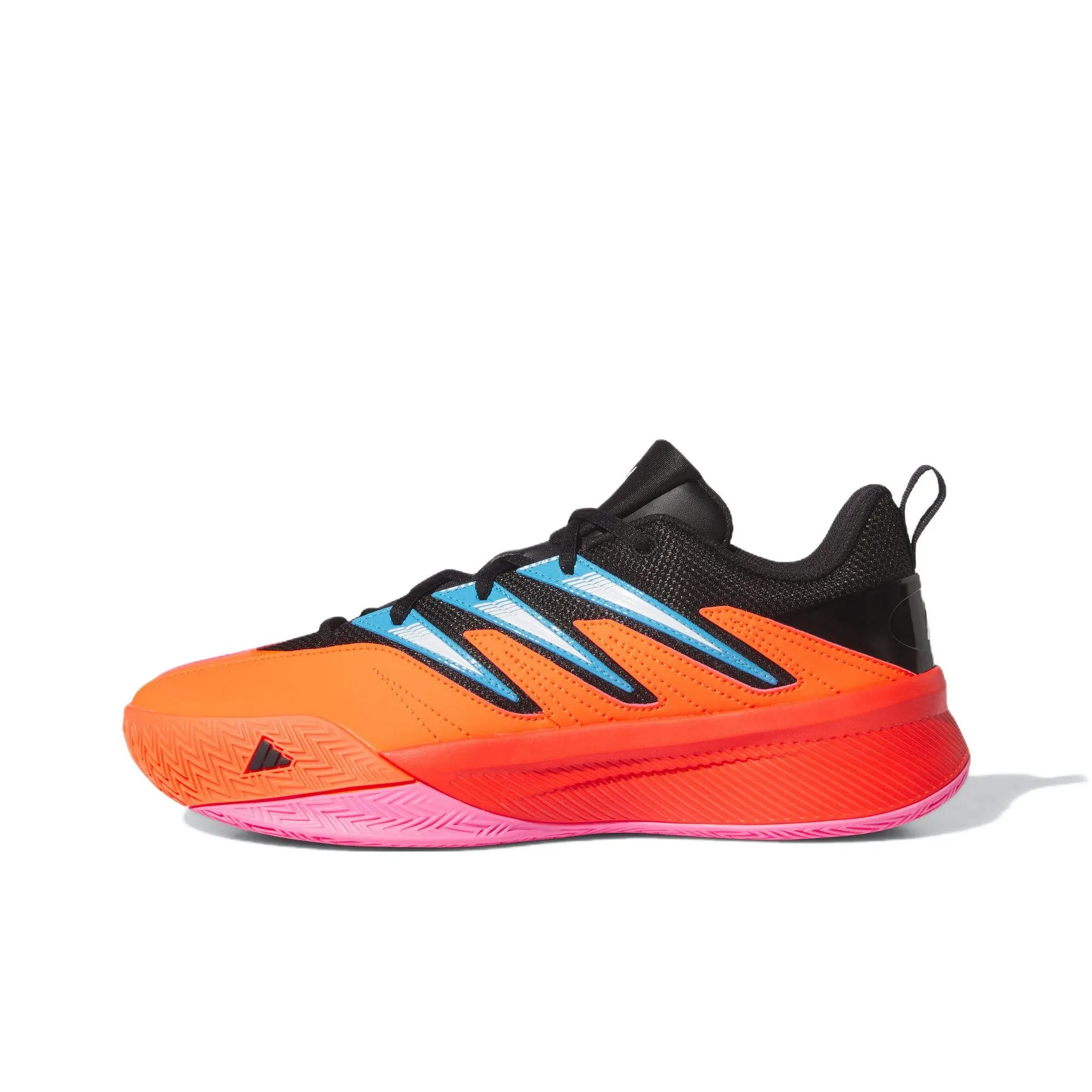 Adidas Dame Certified 3 Low Solar Red Core Black Cloud White
