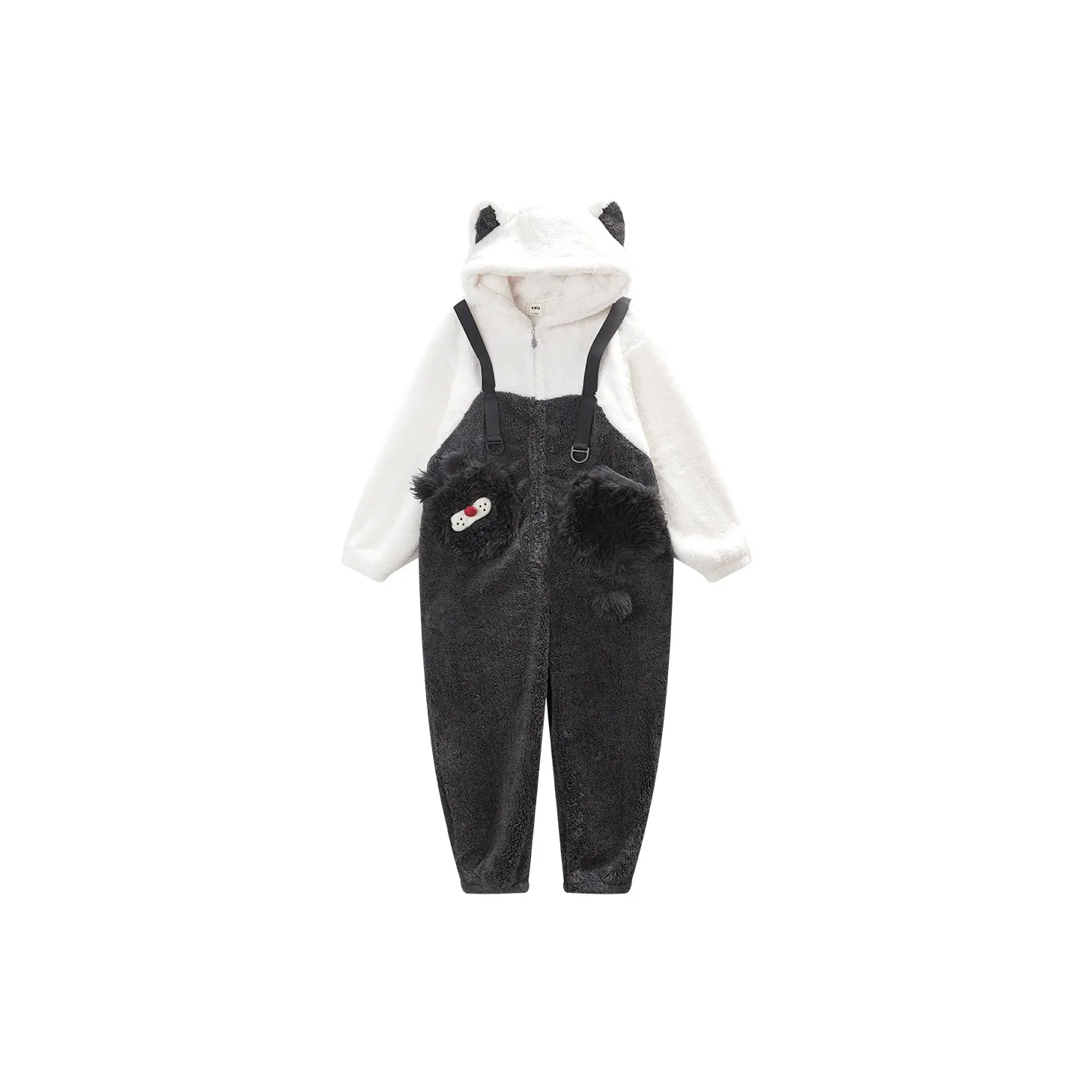 YSO Cool Cat Series Домашние комбинезоны Унисекс Темный Фотиния Серый