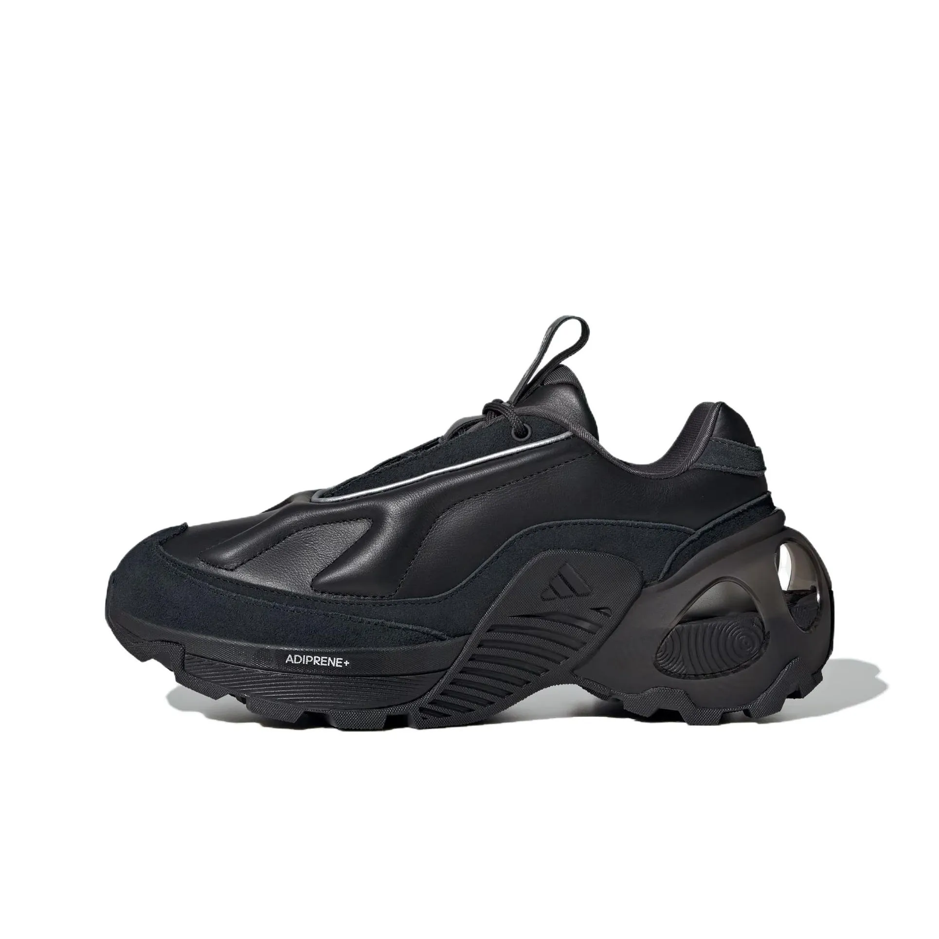 Adidas Wonder Runner Anti Slip Wear Resistant Low Top Running Shoes Unisex Black