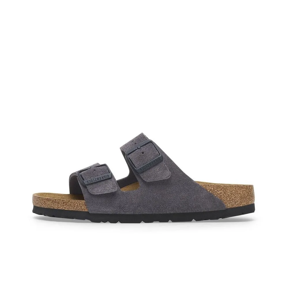 Birkenstock Arizona EVA Устойчивые к истиранию Слипоны Унисекс Синий Серый
