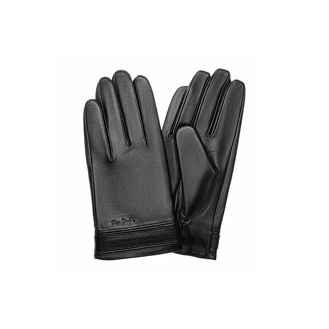 PIERRE CARDIN Овчина Перчатки Мужские Черные