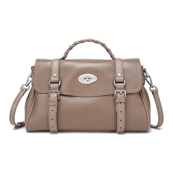 VANDEE Сумка через плечо из коровьей кожи сумка стандартная женская хаки павлиний синий черный