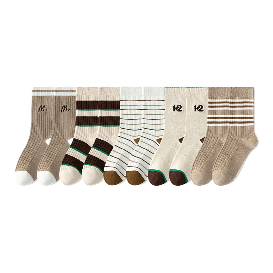 Lan Miao Mid Calf Socks Women's 10 Pack