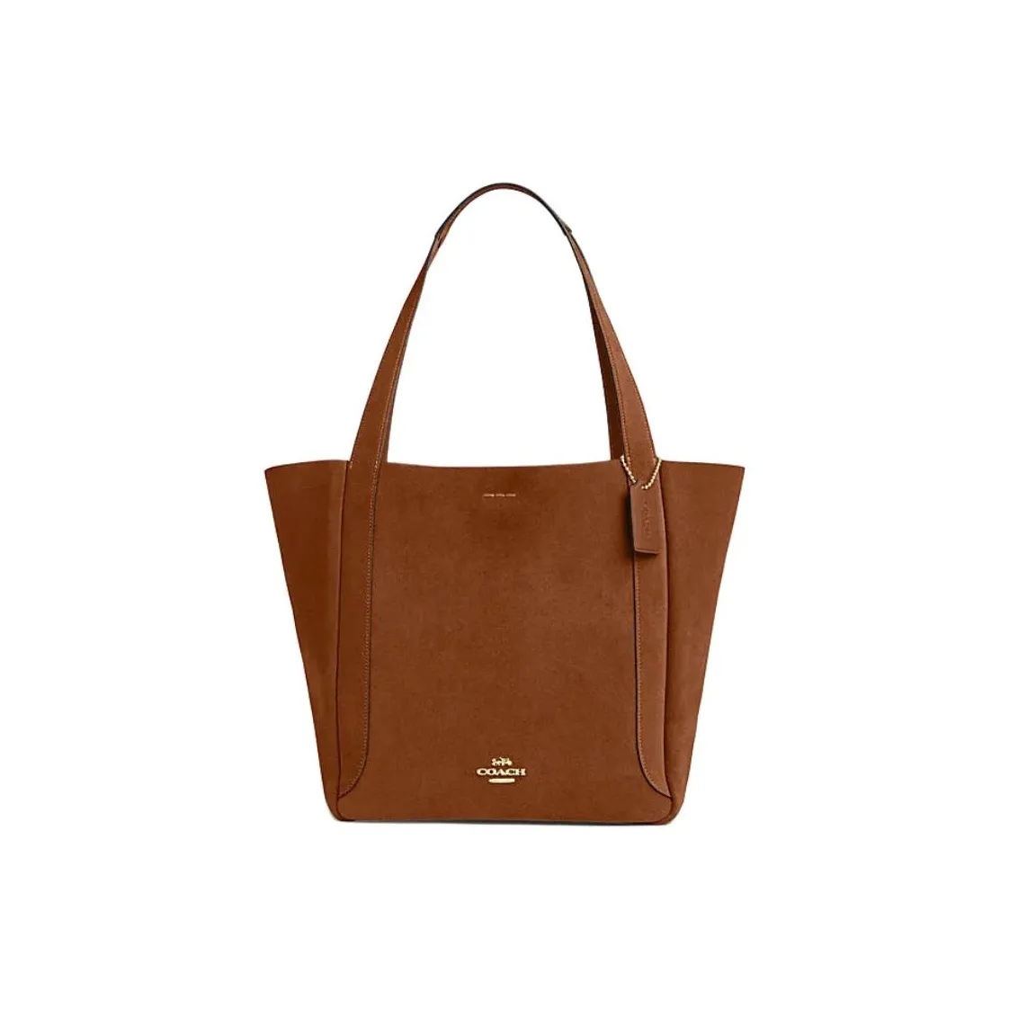 COACH Hadley Коровья кожа Тоут Сумка Сумка для покупок Сумка на плечо Сумка Женская Желтая с оттенком охры