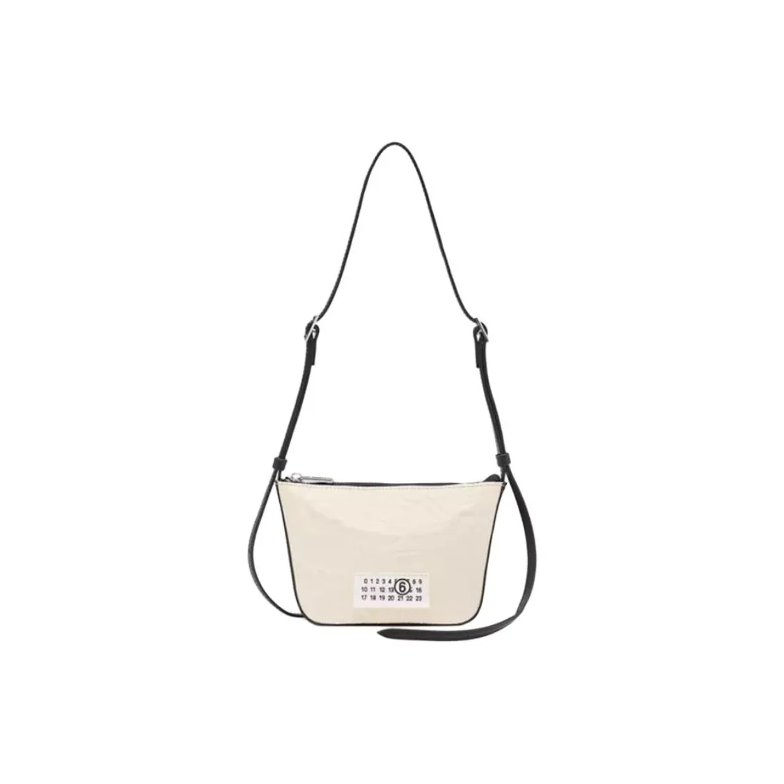 MM6 Maison Margiela Fabric Shoulder Bag, Crossbody Bag Mini Women's White