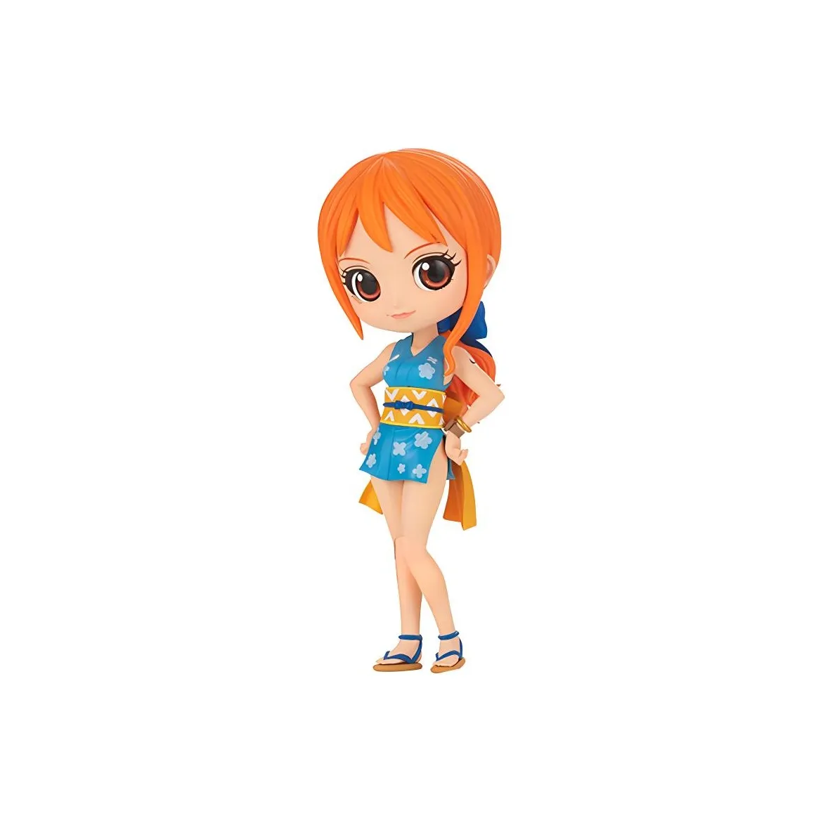 BANPRESTO Nami Q Posket One Piece One Piece Ver.a 14 см Чиби Фигурки