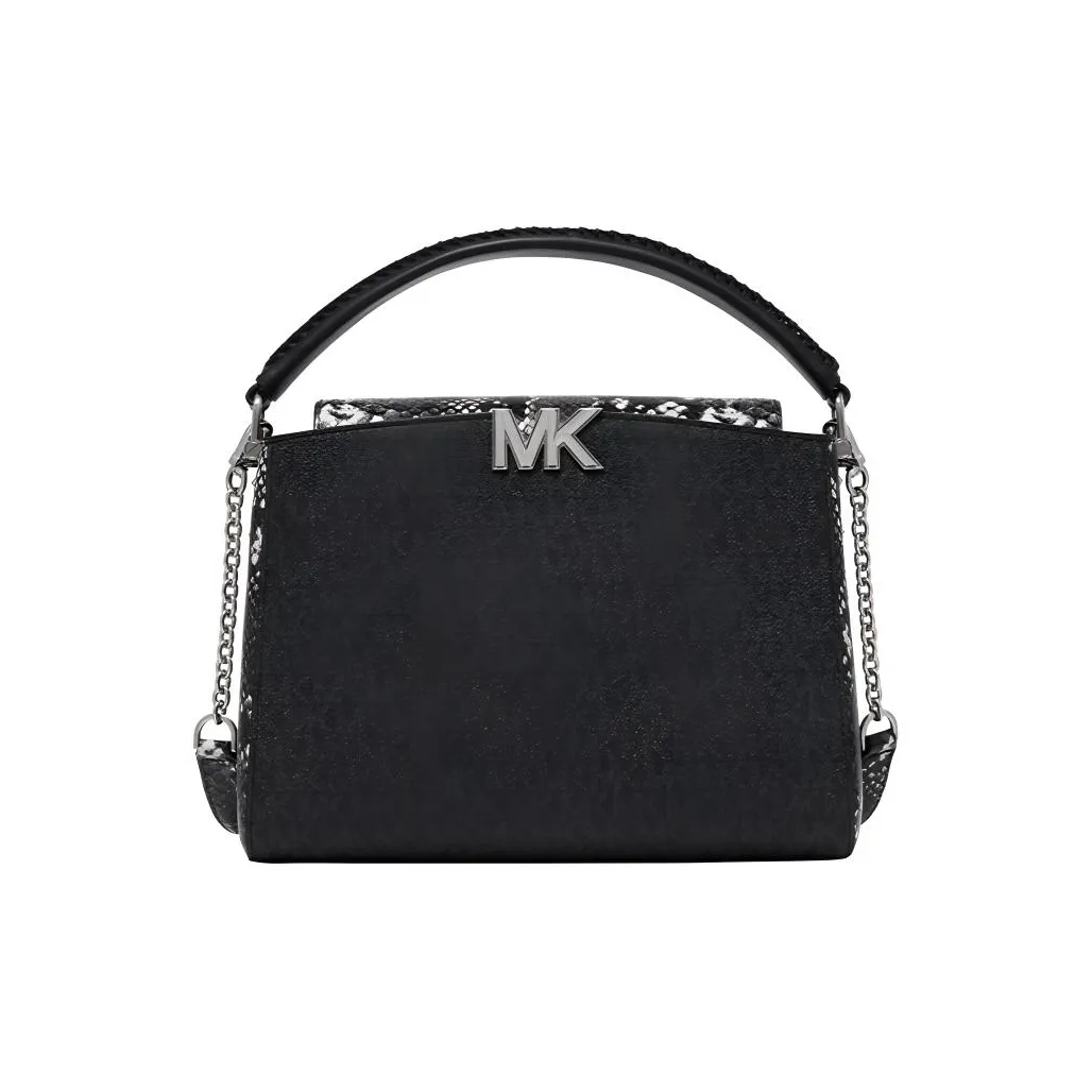 MICHAEL KORS MK Karlie Коровья кожа Рюкзак Сумка Сумка через плечо Сумка через плечо Средний Женские Черный