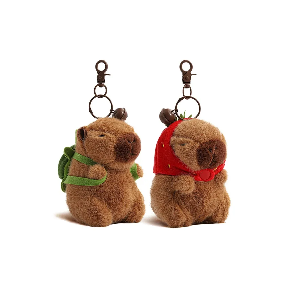 Pippi Beans Лучшие Продажи Капибара Черепаха Рюкзак Брелок Куклы Плюшевый Брелок 12 см Высота