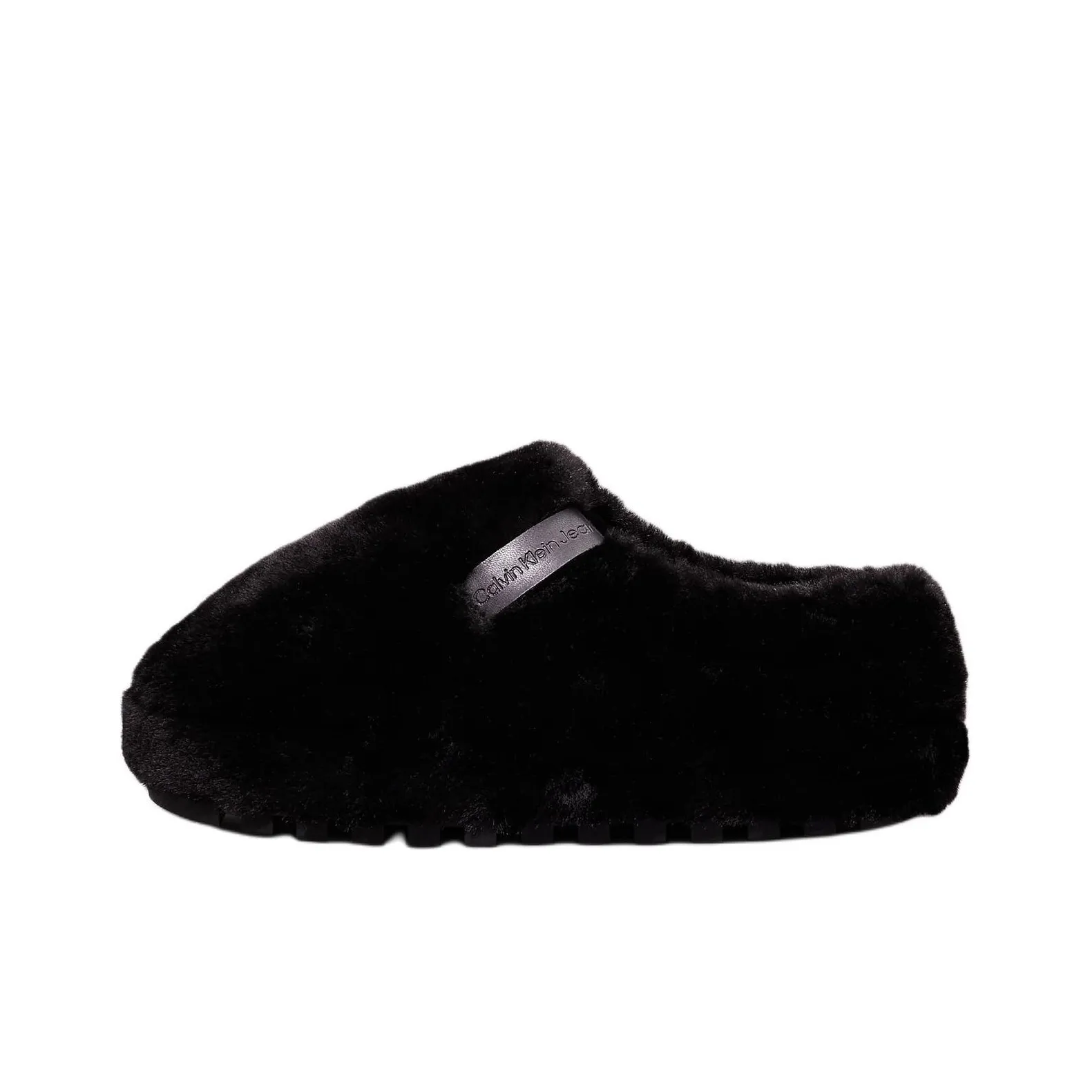 CKJ CALVIN KLEIN JEANS Домашние тапочки Женские Черные