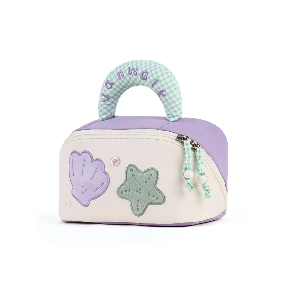 VANWALK Polyester And Nylon Makeup Skincare Product Toiletry Bag Medium Size Women
s Multicolor